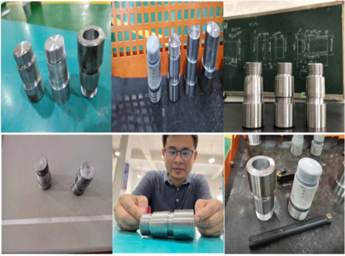国培学员分组进行典型机加工实践作品.jpg